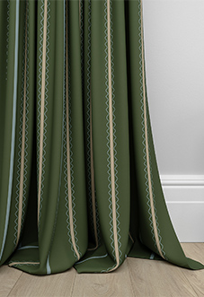 The British Stripe Co. Alfred, Chilterns No.1 - Made to Measure Curtains